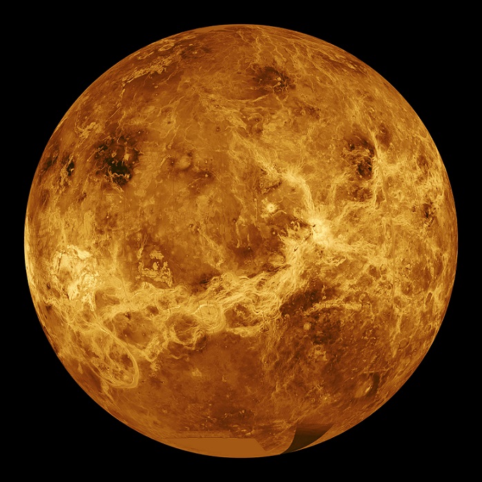La superficie del planeta Venus